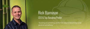 Rick Bjarnason banana banner