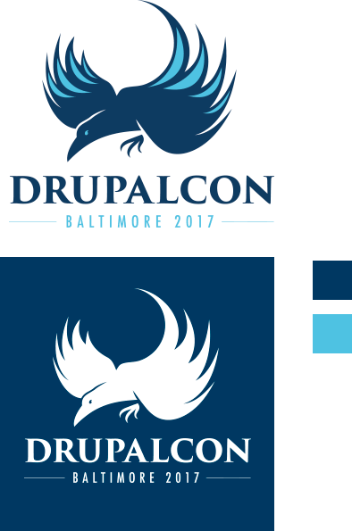 Baltimore DrupalCon Logo and Palette