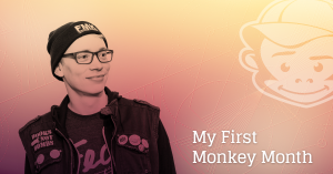 My First Monkey Month Facebook Image