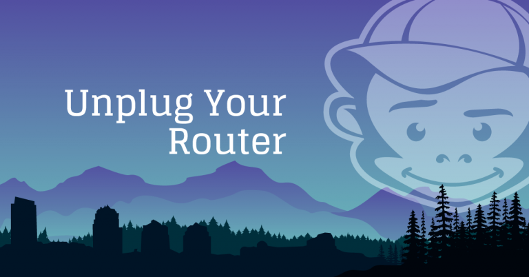 Unplug Your Router banner