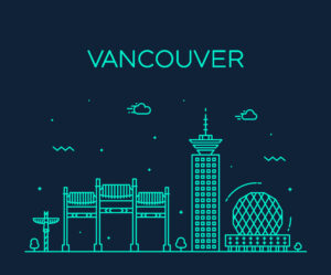 Vancouver Skyline Graphic